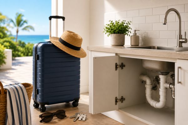 Checklist antes de irte de vacaciones: cómo dejar las tuberías y el saneamiento de tu vivienda en perfecto estado